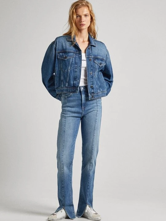 Zdjęcie produktu Jeansy Bootcut Pepe Jeans niebieski denim
