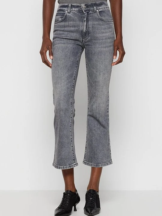 Zdjęcie produktu Jeansy Bootcut Pinko szary