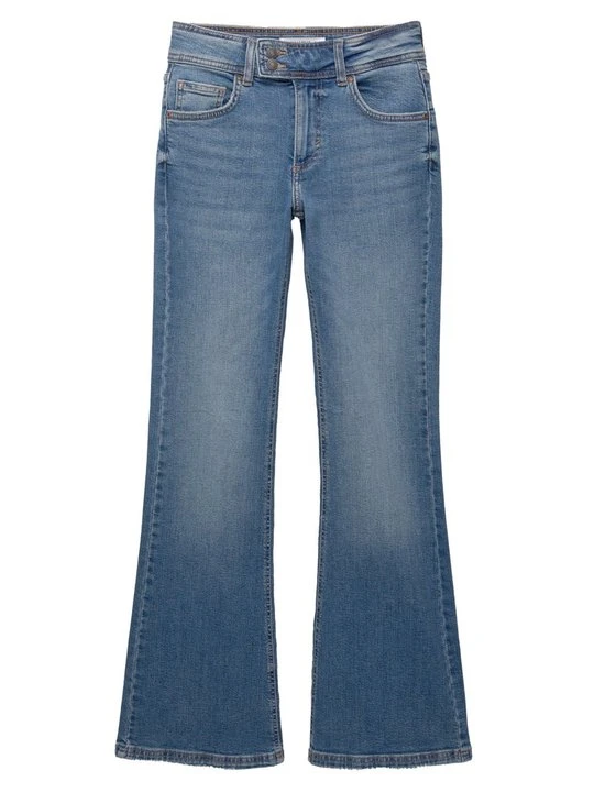 Zdjęcie produktu Jeansy Bootcut PULL&BEAR niebieski denim
