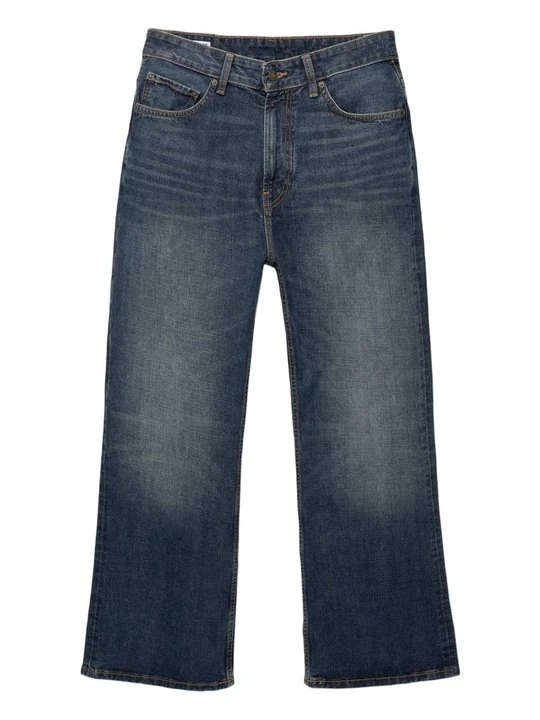 Zdjęcie produktu Jeansy Bootcut PULL&BEAR ciemnoniebieski