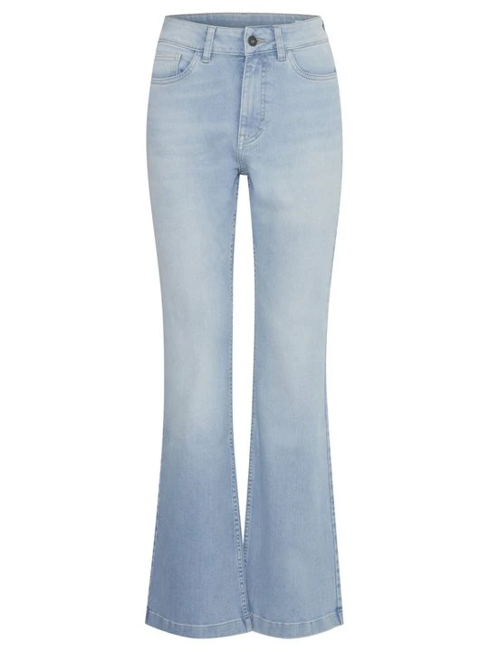 Zdjęcie produktu Jeansy Bootcut PULZ jasnoniebieski denim