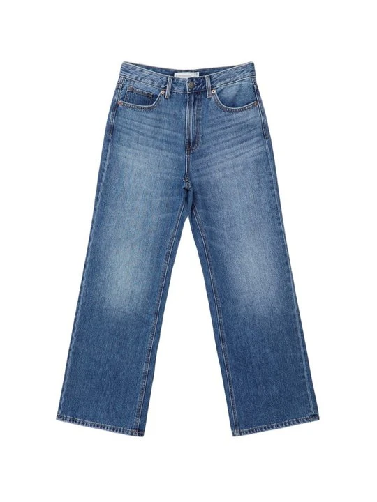 Zdjęcie produktu Jeansy Bootcut Stradivarius niebieski denim