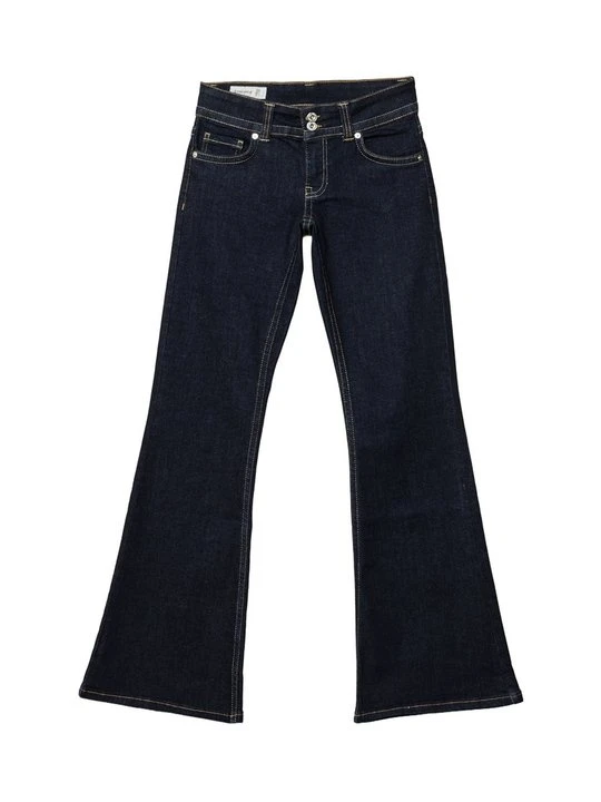 Zdjęcie produktu Jeansy Bootcut Stradivarius granatowy