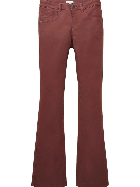 Zdjęcie produktu Jeansy Bootcut Tom Tailor ciemnoczerwony
