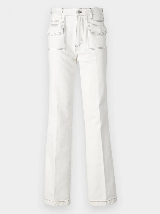 Zdjęcie produktu Jeansy Bootcut Tommy Hilfiger mleczny