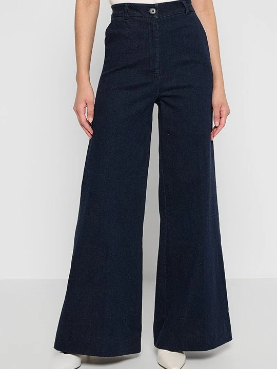 Zdjęcie produktu Jeansy Bootcut Tomorrow granatowy