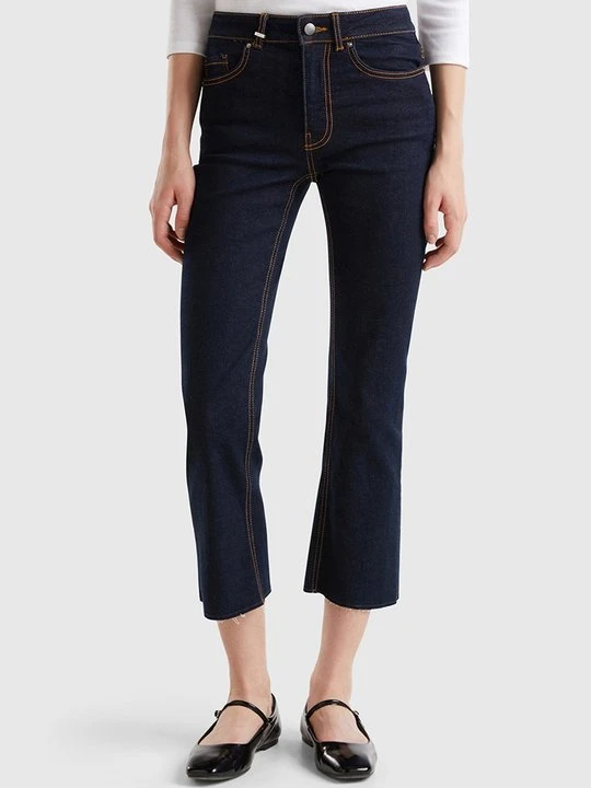 Zdjęcie produktu Jeansy Bootcut United Colors Of Benetton granatowy