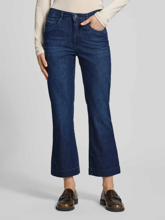 Zdjęcie produktu Jeansy bootcut w 5 kieszeni Model 'Mary' BRAX Ciemnoniebieski