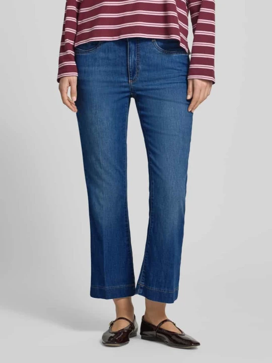 Zdjęcie produktu Jeansy bootcut w 5 kieszeni Model 'Mary' BRAX Ciemnoniebieski