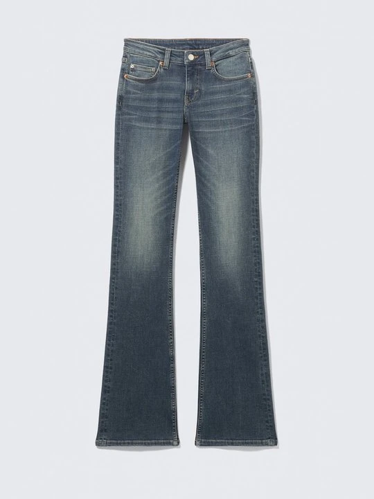 Zdjęcie produktu Jeansy Bootcut Weekday niebieski denim