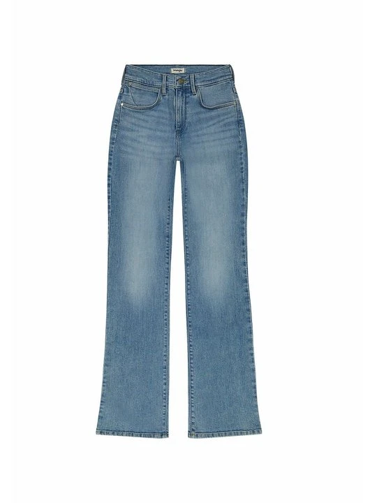 Zdjęcie produktu Jeansy Bootcut Wrangler niebieski denim