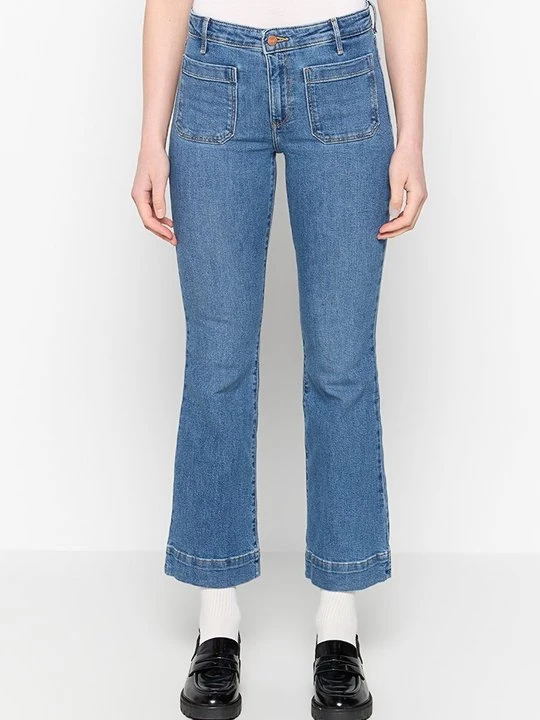 Zdjęcie produktu Jeansy Bootcut Wrangler niebieski