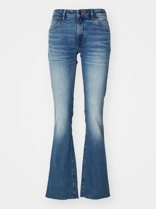 Zdjęcie produktu Jeansy Bootcut Wrangler niebieski denim