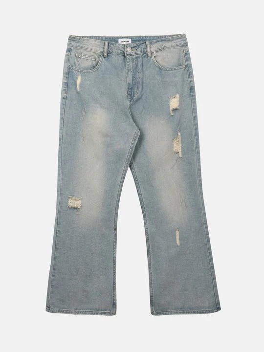 Zdjęcie produktu Jeansy Bootcut YOURTURN By Zalando jasnoniebieski denim