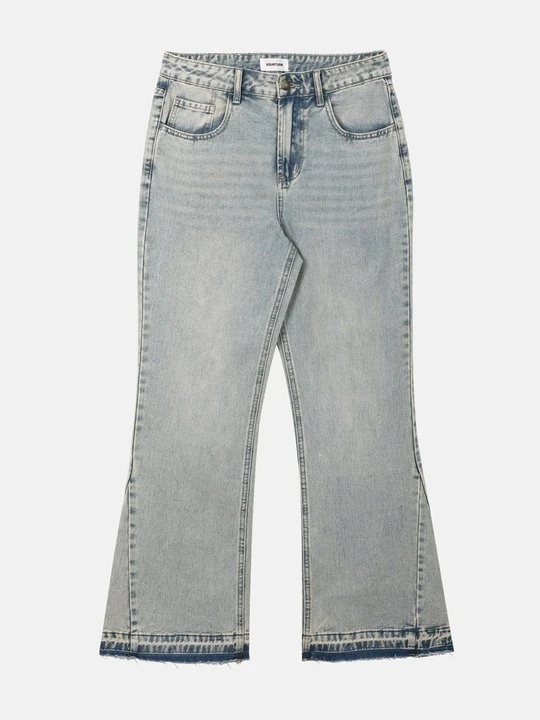 Zdjęcie produktu Jeansy Bootcut YOURTURN By Zalando jasnoniebieski denim
