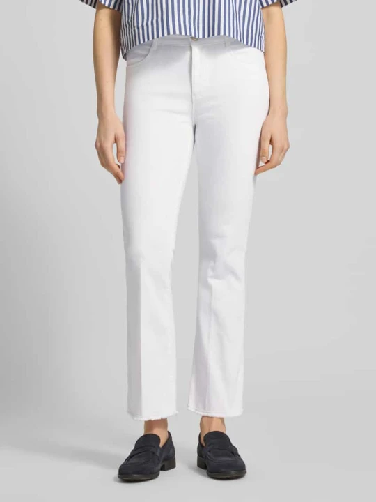 Zdjęcie produktu Jeansy bootcut z frędzlami Model 'SHAKIRA' BRAX Biały