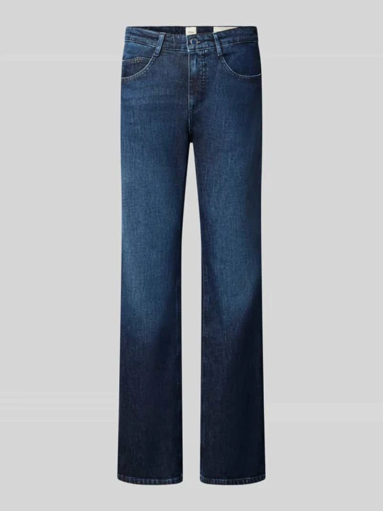 Zdjęcie produktu Jeansy Bootcut z mieszanka bawełny model 'MARY' BRAX Ciemnoniebieski