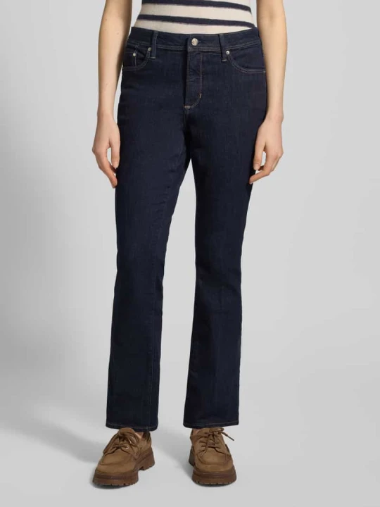 Zdjęcie produktu Jeansy bootcut z mieszanki bawełny s.Oliver Ciemnoniebieski