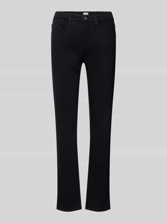 Zdjęcie produktu Jeansy Bootcut z naszywką z logo model 'MARY' BRAX Czarny