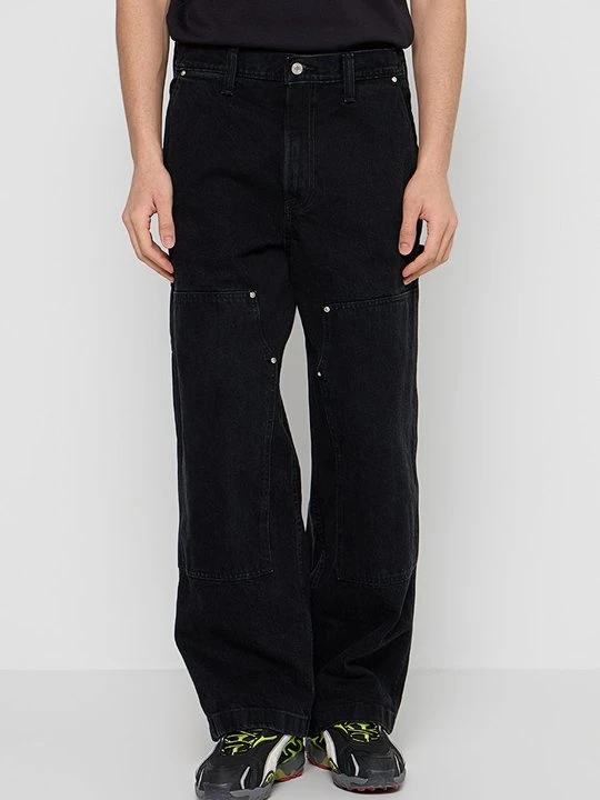 Zdjęcie produktu Jeansy carpenter Abercrombie & Fitch czarny