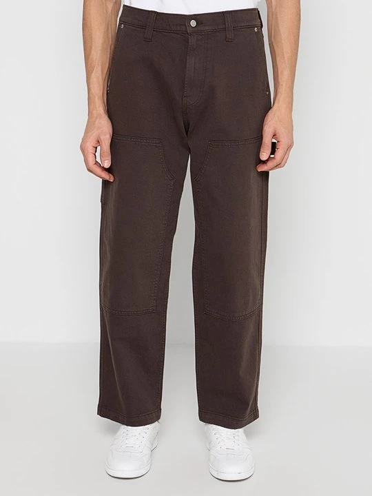 Zdjęcie produktu Jeansy carpenter Hollister Co. ciemnobrązowy