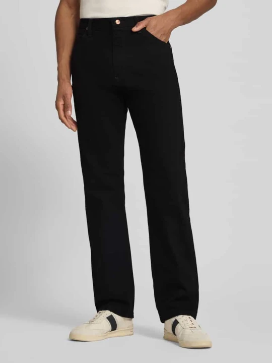 Zdjęcie produktu Jeansy Cowboy Cut w fasonie 5-kieszeniowym Wrangler Czarny