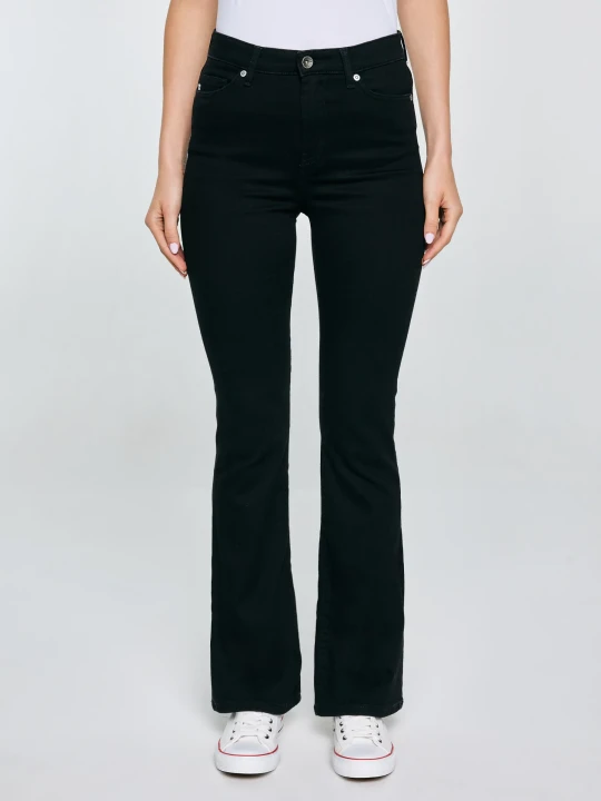 Zdjęcie produktu jeansy damskie czarne adela bootcut 908 Big Star