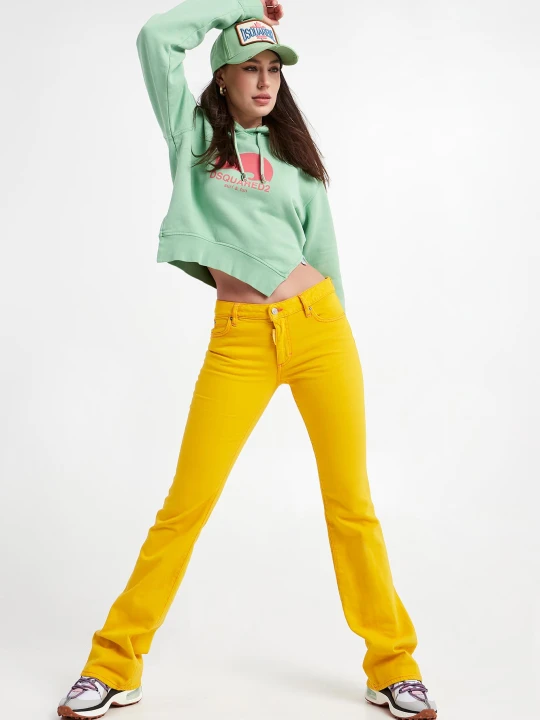 Zdjęcie produktu Jeansy damskie Flare DSQUARED2