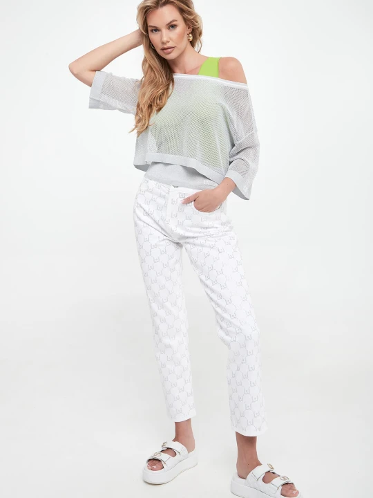 Zdjęcie produktu Jeansy damskie logowane LIU JO