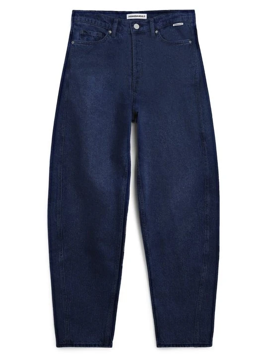 Zdjęcie produktu Jeansy damskie mom fit ARMEDANGELS granatowy