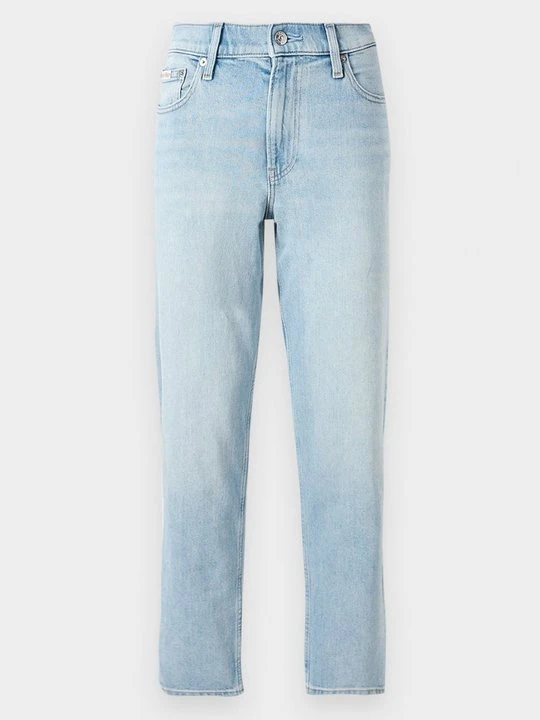 Zdjęcie produktu Jeansy damskie mom fit Calvin Klein Jeans jasnoniebieski denim
