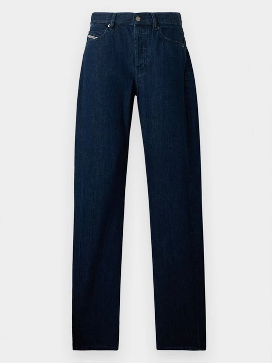 Zdjęcie produktu Jeansy damskie mom fit Diesel niebieski denim