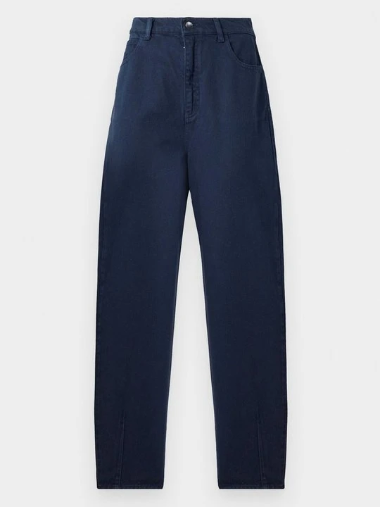 Zdjęcie produktu Jeansy damskie mom fit Emporio Armani granatowy