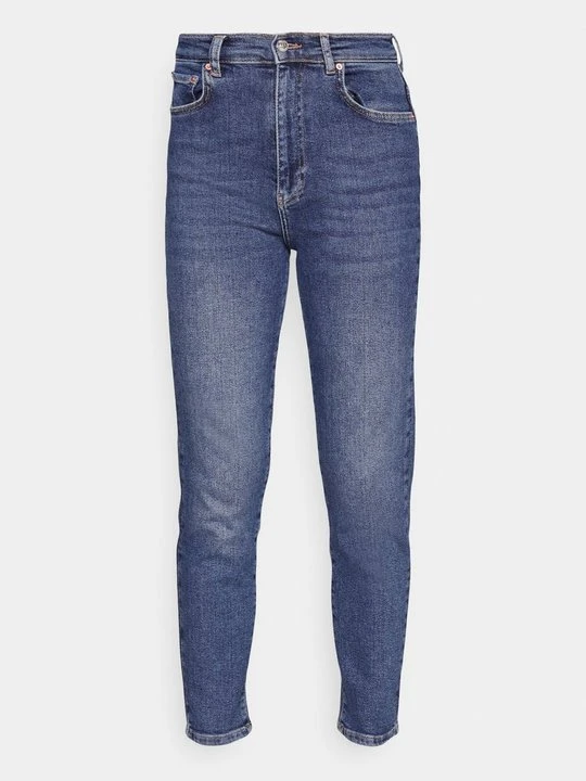 Zdjęcie produktu Jeansy damskie mom fit Gina Tricot niebieski