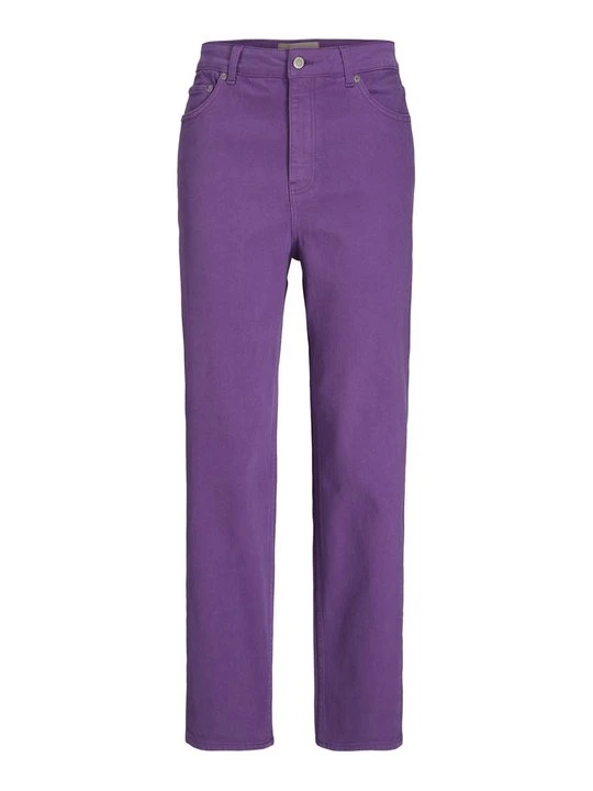 Zdjęcie produktu Jeansy damskie mom fit JJXX liliowy