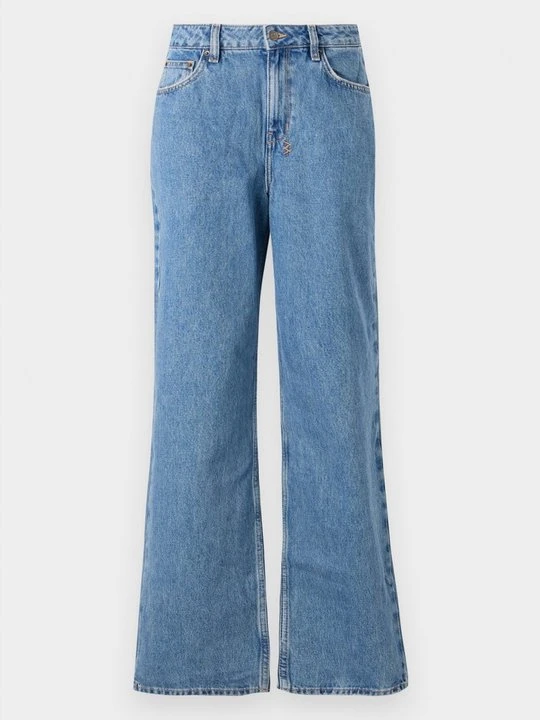 Zdjęcie produktu Jeansy damskie mom fit KSUBI niebieski denim
