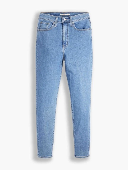 Zdjęcie produktu Jeansy damskie mom fit Levi's niebieski denim