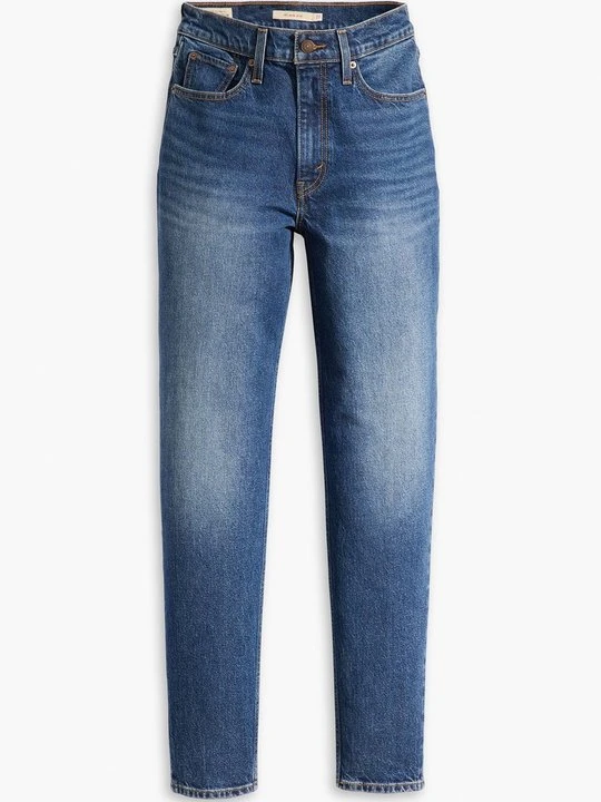 Zdjęcie produktu Jeansy damskie mom fit Levi's niebieski denim