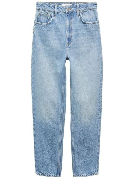 Zdjęcie produktu Jeansy damskie mom fit Mango niebieski
