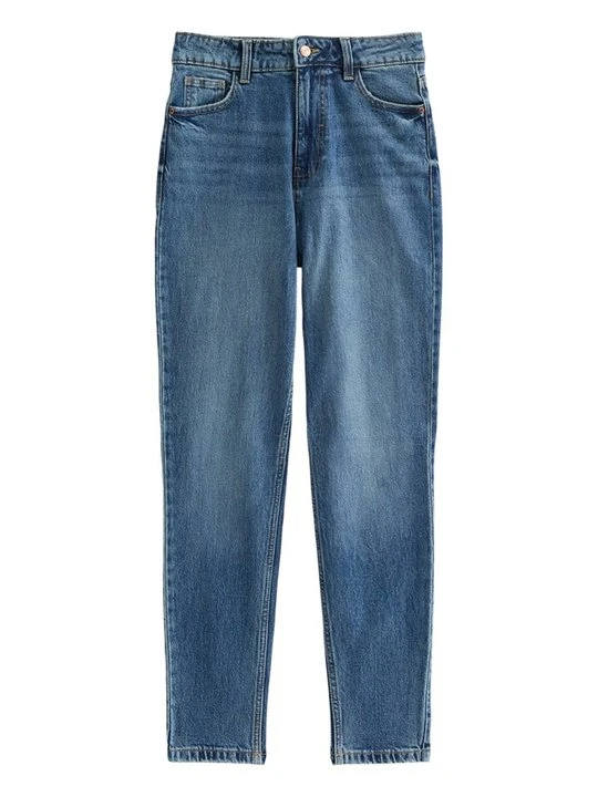 Zdjęcie produktu Jeansy damskie mom fit New Look niebieski