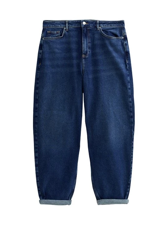 Zdjęcie produktu Jeansy damskie mom fit New Look niebieski