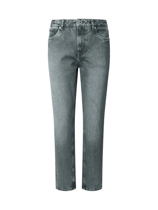 Zdjęcie produktu Jeansy damskie mom fit Pepe Jeans szary