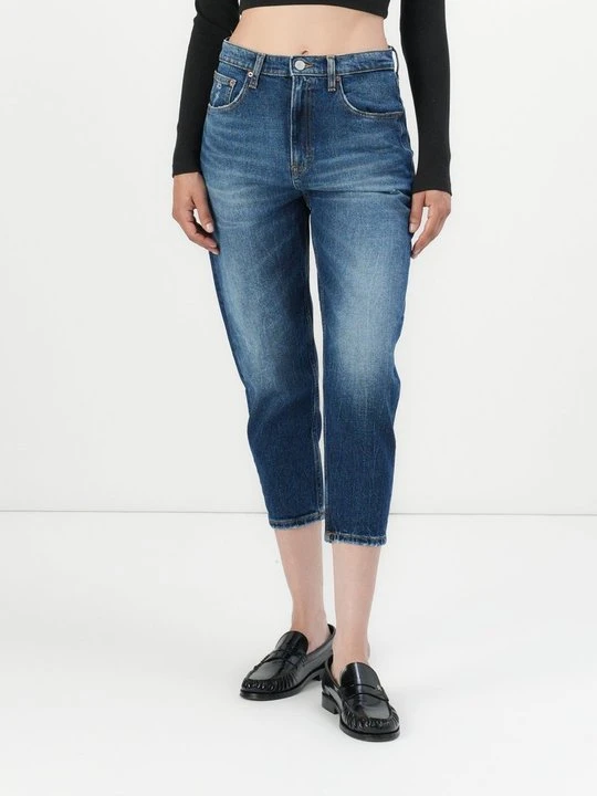 Zdjęcie produktu Jeansy damskie mom fit Tommy Jeans granatowy