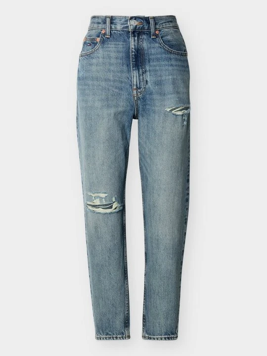Zdjęcie produktu Jeansy damskie mom fit Tommy Jeans jasnoniebieski denim
