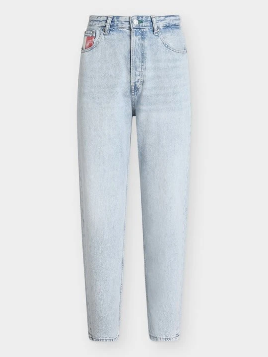 Zdjęcie produktu Jeansy damskie mom fit Tommy Jeans jasnoniebieski denim