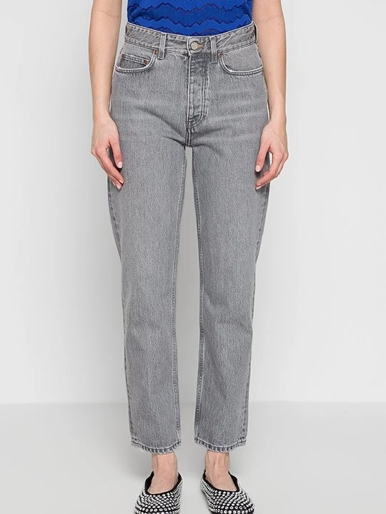 Zdjęcie produktu Jeansy damskie mom fit Won Hundred szary
