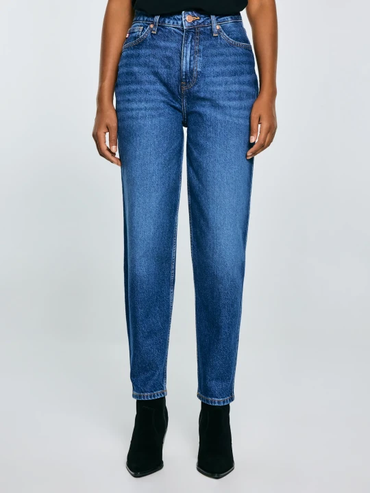 Zdjęcie produktu jeansy damskie mom jeans niebieskie silla 620 Big Star GRANATOWY