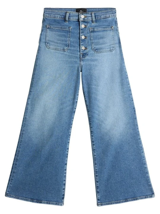 Zdjęcie produktu Jeansy Dzwony 7 For All Mankind niebieski denim