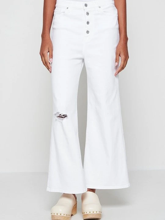 Zdjęcie produktu Jeansy Dzwony 7 For All Mankind biały