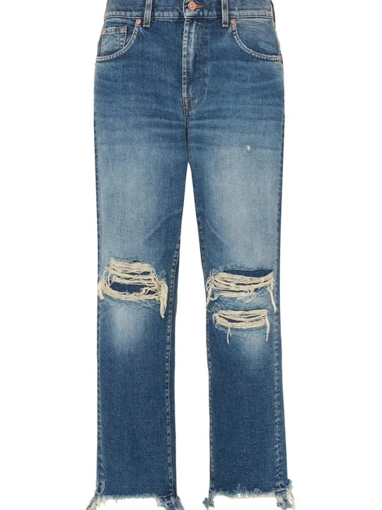 Zdjęcie produktu Jeansy Dzwony 7 For All Mankind jasnoniebieski